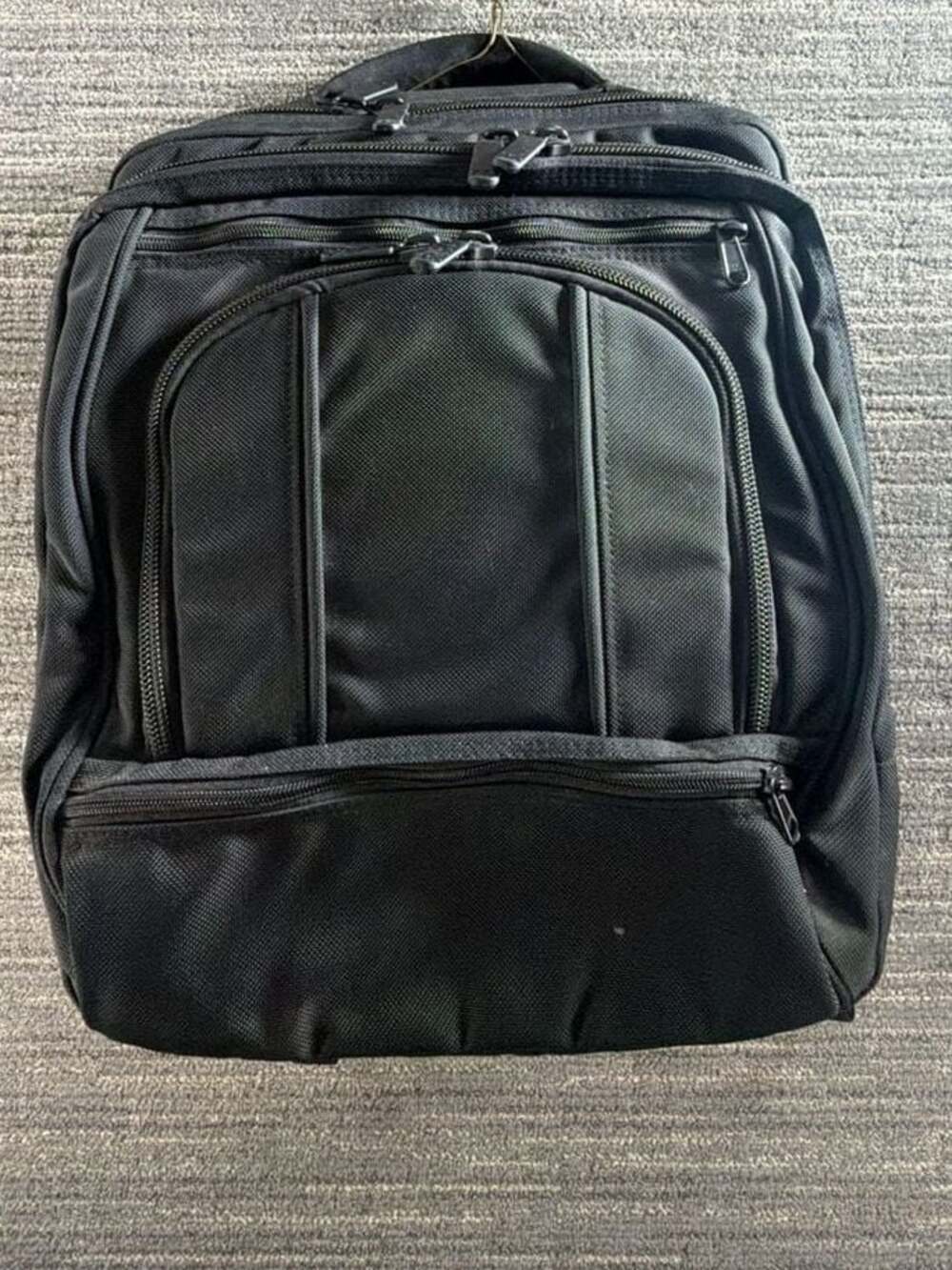Brenthaven Black Laptop Backpack 19x15